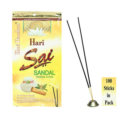 HARI DARSHAN HARI SAI SANDAL INCENSE STICKS 160GMS