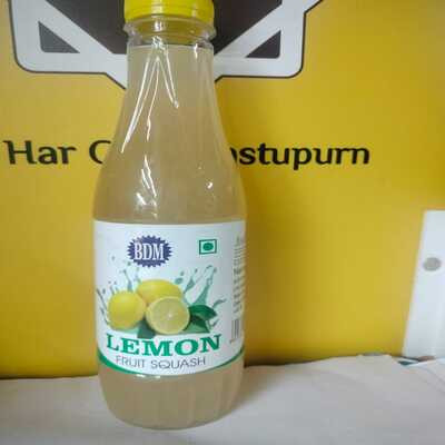 BDM LEMON SQUASH 750ML