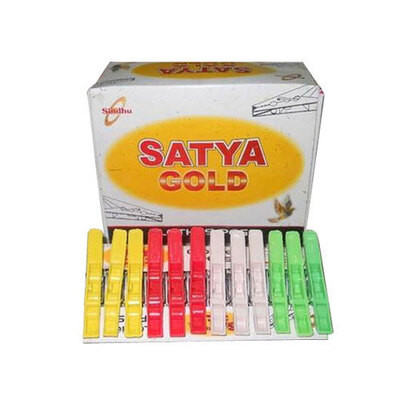 SATYA GOLD CLOTH CLIP 30