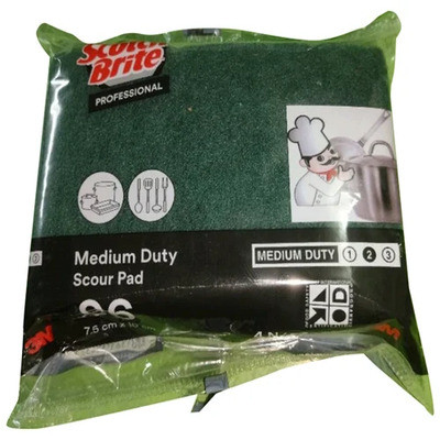 SCOTCH BRITE MIDIUM DUTY SCOUR PAD RS 64