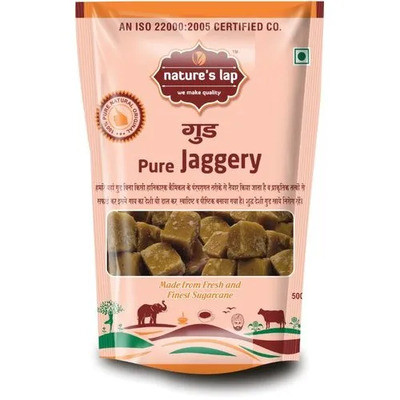 NATURES LAP PURE JAGGERY 500G