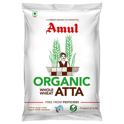 AMUL ORGANIC  ATTA 1KG
