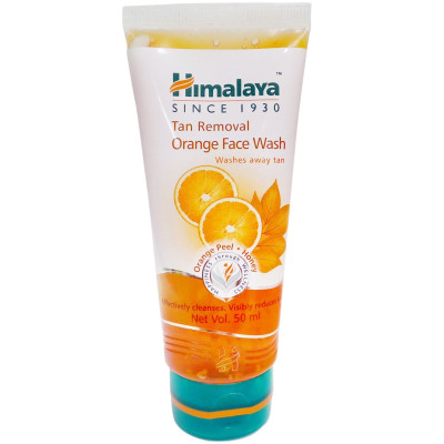 HIMALAYA TAN REMOVAL ORANGE FACEWASH 50ML