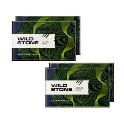 WILD STONE FOREST SPICE SOAP SET 4*125G