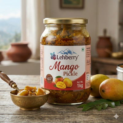 LEHBERRY MANGO PICKLE 1KG