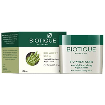 BIOTIQUE BIO WHEATGERM NIGHT CREAM 50G
