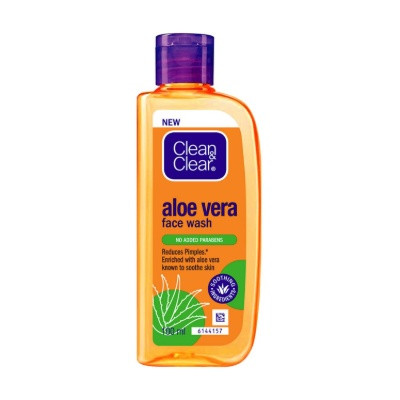 CLEAN & CLEAR ALOEVERA FACEWASH 100ML