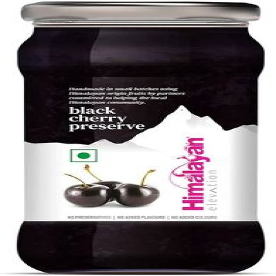 HIMALAYAN BLACK CHERRY PRESERVE 450G