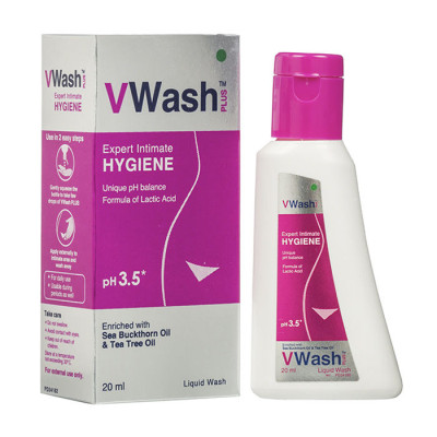 VWASH PLUS EXPERT INTIMATE HYGIENE 20ML