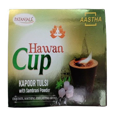 PATANJALI HAWAN CUP KAPOOR TULSI 12N