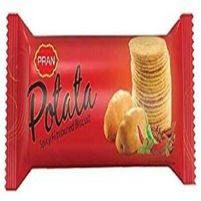 PRAN POTATA SPICY BISCUIT 75G