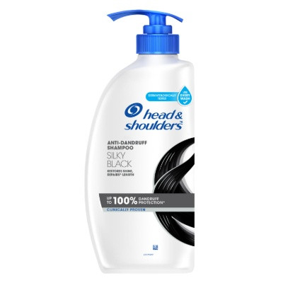 HEAD & SHOULDERS SILKY BLACK SHAMPOO 650ML