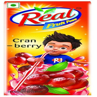 REAL FRUIT POWER CRANBERRY 200ML