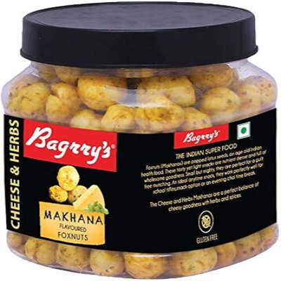 BAGRRYS MAKHANA FLAVOURED FOXNUTS 65G