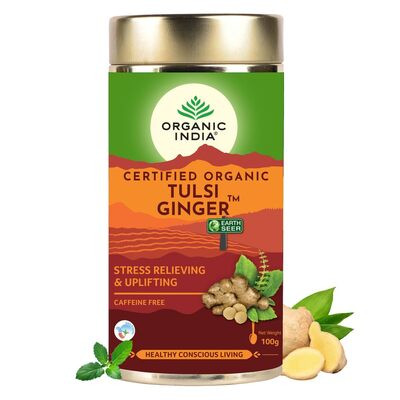 ORGANIC INDIA TULSI GINGER 100G
