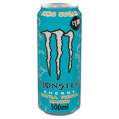 MONSTER ENERGY ULTRA FIESTA MANGO ZERO SUGAR 500ML