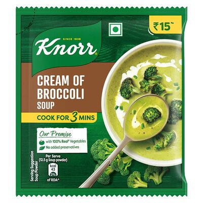 KNORR CREAM OF BROCCOLI SOUP 12.5G