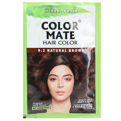 COLOR MATE HAIR COLOR 9.2 NATURAL BROWN 15G