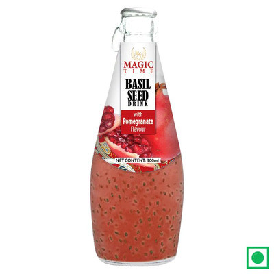 MAGIC TIME BASIL SEED DRINK POMEGRAN FLAVOUR 300ML