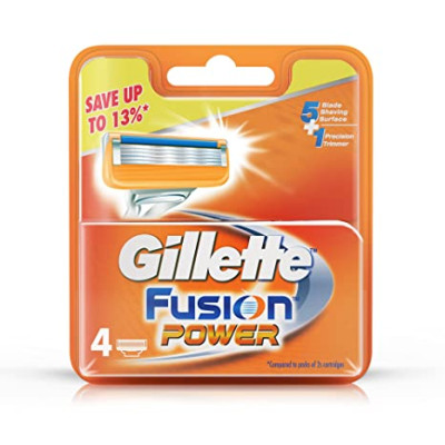 GILLETTE FUSION POWER 4 CRTS