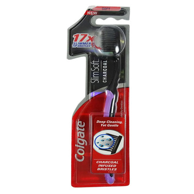 COLGATE SLIM SOFT CHARCOAL SOFT TB