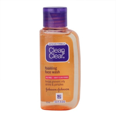 CLEAN & CLEAR AQUA SPLASH FACEWASH 50ML