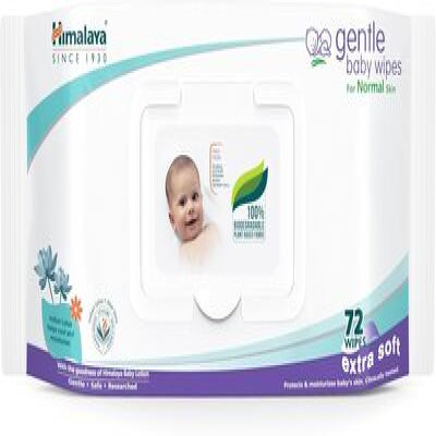 HIMALAYA GENTLE BABY WIPES 72