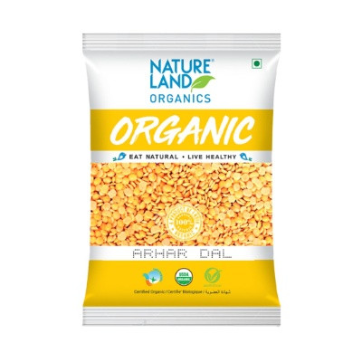 NATURE LAND ORGANIC DAL ARHAR 500G