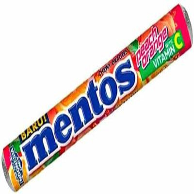MENTOS PEACH ORANGE FLAVOUR 29G