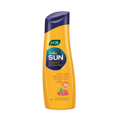 JOY HELLO SUN SUNBLOCK ANTI-TAN LOTION SPF20 100ML