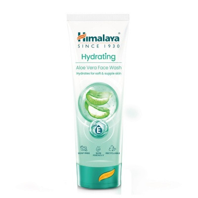 HIMALAYA MOISTURIZING ALOEVERA FACEWASH 100ML