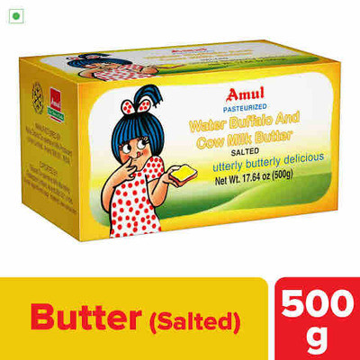 AMUL PASTEURISED BUTTER 500GM