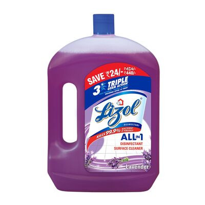 LIZOL SURFACE CLEANER LAVENDER 2 LTRS