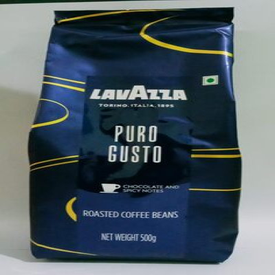 LAVAZZA PURO GUSTO ROASTED COFFEE BEANS 500G