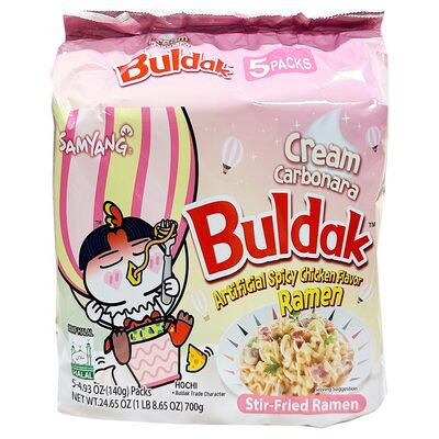 BULDAK CREAM CARBONARA NOODLE 140G