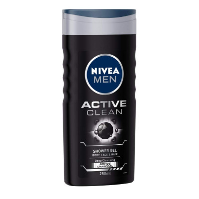 NIVEA MEN ACTIVE CLEAN SHOWER GEL 250ML