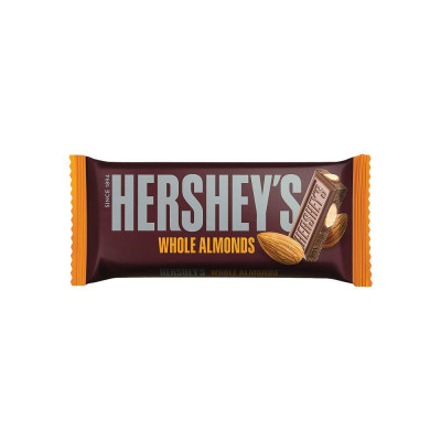 HERSHETS WHOLE ALMONDS CHOCOLATE 40G
