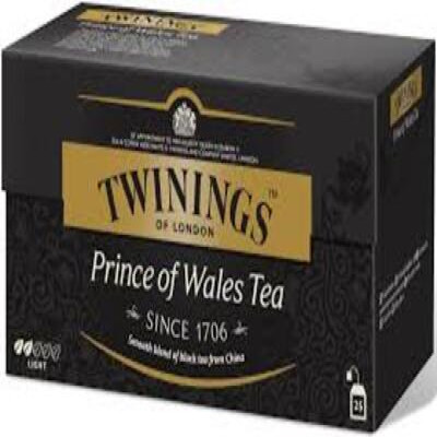 TWININGS PRINCE OF WALES TEA BAGS 25N