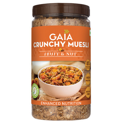 GAIA FRUIT & NUT MUSELI 1KG JAR
