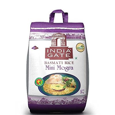 INDIA GATE BASMATI RICE MINI MOGRA 5KG