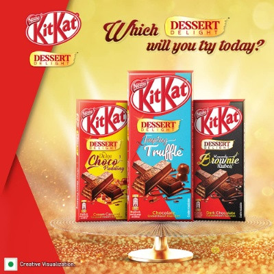 NESTLE KITKAT DELIGHTS RICH COATED WAFER 150G