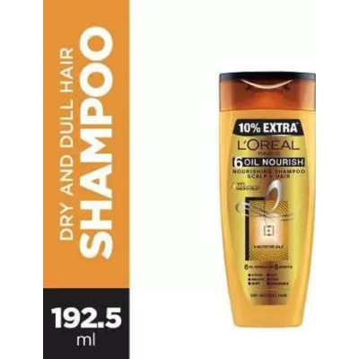 LOREAL 6 OIL NOURISH SHAMPOO 192.5ML