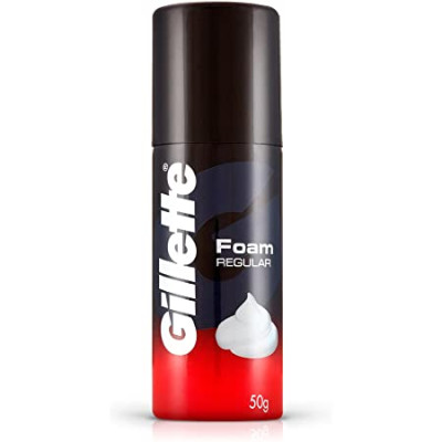 GILETE FOAM REGULAR 50G