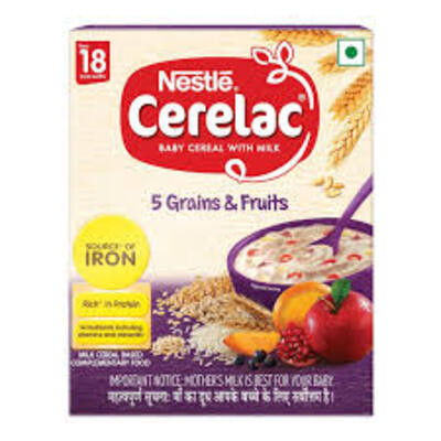 NESTLE CERELAC 5 GRAINS & FRUIT 300G 18-24 MONTH