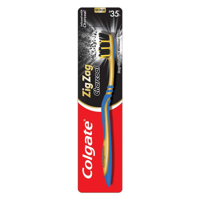 COLGATE ZIG ZAG CHARCOAL TB 35