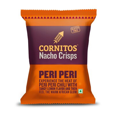 CORNITOS NACHO CRISPS PERI PERI 60G
