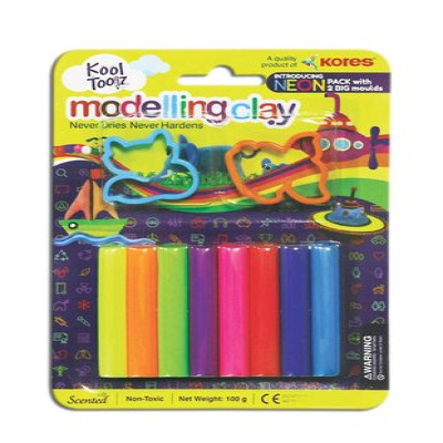 KOOL TOOIZ MODELLING CLAY 8 SHADES RS-50