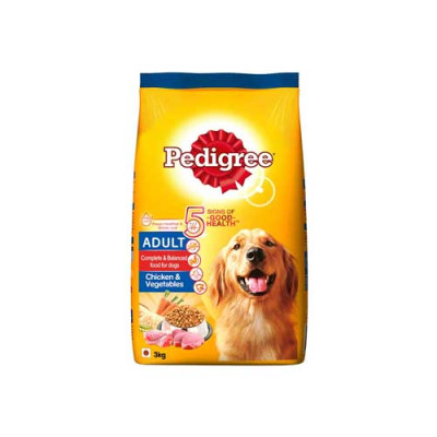 PEDIGREE ADULT CHICKEN & VEGETABLES 2.8KG
