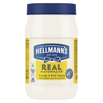 HELLMANNS REAL MAYONNAISE VEG 375G
