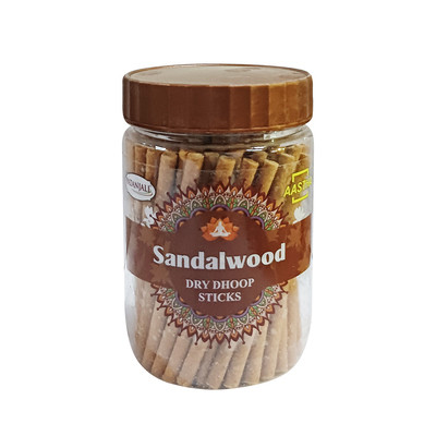 PATANJALI AASTHA SANDALWOOD DRY DHOOP STICKS 200G